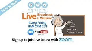 PTZOptics Live - BETA Show - Using YouTube Live, PTZOptics & vMix