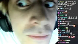 xQc being too close to chat just to check what they eating (Contains C Words)