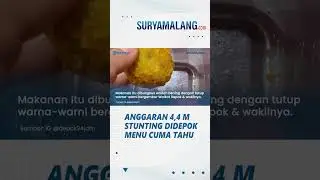 GEGER! Menu Pencegah Stunting Anggaran Rp 4,4 M di Depok Hanya Tahu Sawi, DPRD Tak Masuk Akal