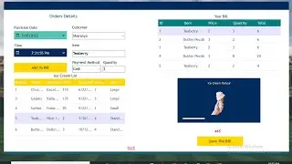 C# Full Project | Ice Cream Parlor Management System