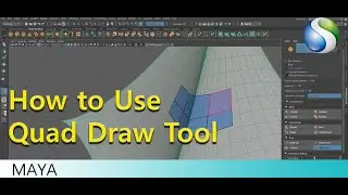 How to Use Quad Draw Tool in Autodesk Maya