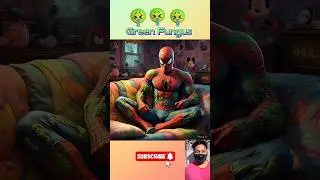 Wrong medicine effect on spider man 🤮💊  | #ai #spiderman #shorts