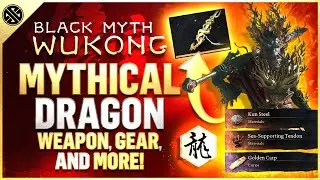 Black Myth Wukong - 4 Secret Dragon Bosses & INSANE Mythical Weapon & Transformation