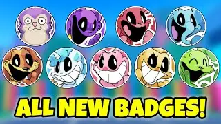 How to get ALL 9 NEW BADGES + MORPHS SHOWCASE in Indie Horror Morphs RP! - Roblox