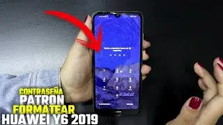 Como desbloquear o quitar Contraseña,Pin,Patron HUAWEI Y6 2019