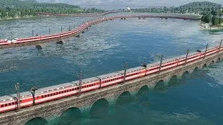 I Made A 42 Kilometre Train in Transport Fever 2