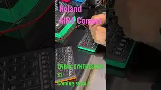 Roland AIRA Compact TWEAK SYNTHESIZER S-1 Coming soon ! #roland #airacompact #tweaksynthesizer