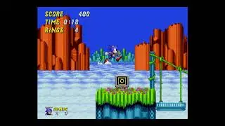 Sonic 2 - Hill Top Zone Act 1 - 43 seconds 