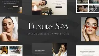 Luxury Spa – Beauty Spa & Wellness Resort Theme