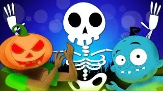 You Cant Run Its Halloween Night | Scary Nursery Rhymes For Kids | Halloween Songs For Children