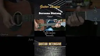 Bersama Bintang - Drive | Tutorial Chord Gitar Mudah dan Lirik  #chordgitar  #tutorialchordgitar