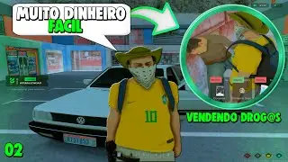 ENTREI PRA VIDA DO CRIME E FIZ DINHEIRO FACIL NO GOIABA RP (EP.02) - GTA MTA RP