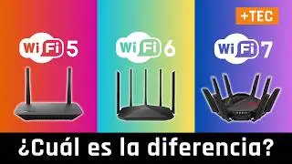 Las diferencias entre 🛜 WIFI 5, 6 y 7 explicadas fácilmente