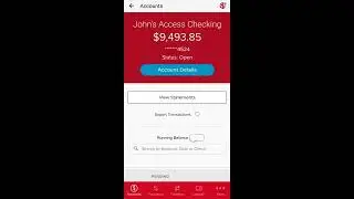 How to find routing and account number on Synovus bank app