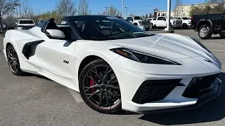 2023 Corvette Stingray Convertible 3LT 6.2 POV Test Drive & Review