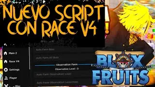 [RACE V4] ESTE SCRIPT DE BLOX FRUITS TIENE AUTO RACE V4!! ( PC ) 2023