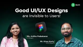 A good UI/UX design is invisible to users eyes🙂 | GUVI Podcast | ENGLISH | | GUVI