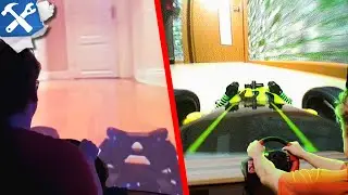 🏎️Вызов принят: подключаем RC машинку к рулю и педалям