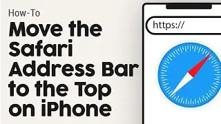 iOS 15: Move Safari Address Bar to the Top on your iPhone