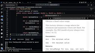 Programmer-Declared Method Maximum with Three Double Parameters - Java