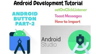 Aide Android Development Tutorial Series : Buttons with OnClick Event Listener part-8