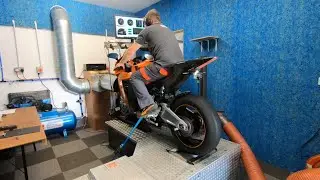 KTM RC8 Gets A Remap | Jester Exhaust on The Dyno!!