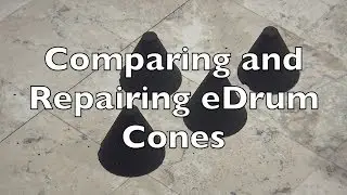 Roland eDrum Trigger Cones; Comparing and Repairing