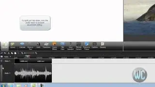 Camtasia Studio 7 - Spliting Audio and Video