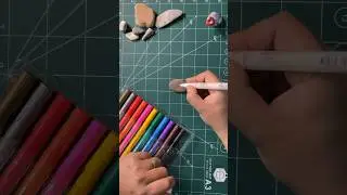 This Acrylic Paint Pen for Stone Painting 🤩 #stonepaintingideas #shorts #satisfyingvideo