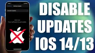 How to Permanently Disable OTA Updates on iPhone & iPad iOS 14 & 13 New TVOS Profile [NOOTA iOS 14]