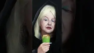 Witch in disguise，professional makeup artist,makeup tutorial #beforeandafter #shorts