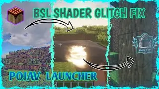 How To Fix Bsl Shader Glitch In Pojav Launcher | Electro7YT