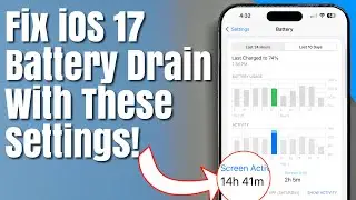 Increase iOS 17 Battery Life With These Simple Steps! | 1 Hour+!