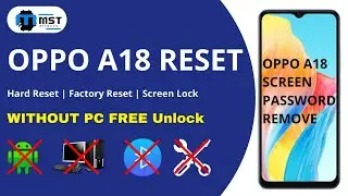 How to Hard Reset OPPO A18 (CPH2591) - A18 Factory Reset with New Security