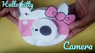 DIY hello kitty camera || easy camera || Prachi art and craft