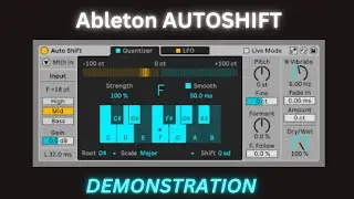 Ableton AutoShift Demonstration