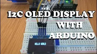 HOW TO USE THE SSD1306 OLED DISPLAY  WITH ARDUINO