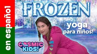 Frozen Yoga Para Niños en Español | Una Aventura de Cosmic Kids!