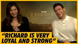 Gemma Chan & Richard Madden On Their Bond Both On & Off Screen - Eternals Interview