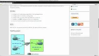 Switch SVI Interface and Routing lab on Cisco Catalyst Switch