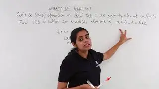 Class 12th – Inverse of Element | Relation and Functions | Tutorials Point