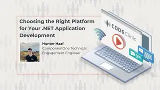 CodeClinic Live: Choosing the Right Platform for Your .NET Application Development