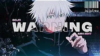 「 Warning ⚠️」Jujutsu Kaisen 「Amv/edit」