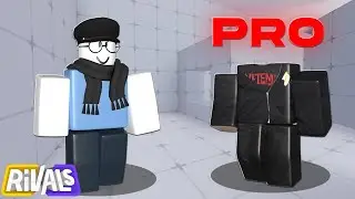 Playing With A PRO PLAYER In Roblox Rivals!