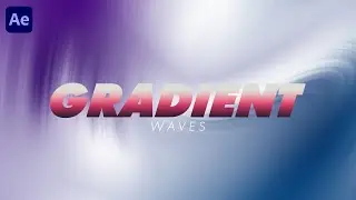 Create a Cool Gradient Wave in AfterEffect ~ Step To Step Hindi After Effect Tutorial.