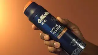 Overview & DEMO: Gillette PRO Shaving Gel For Men Cools To Soothe Skin And Hydrates Facial Hair