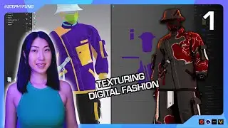 PART 1 - How to Texture Digital Fashion -  Organising UVs in Clo3d