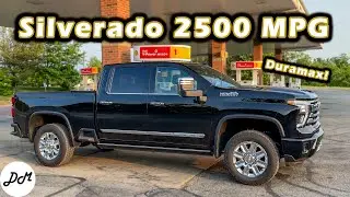 2024 Chevrolet Silverado 2500 Duramax Diesel – MPG Test | Real-world Highway Fuel Economy and Range