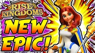 MATILDA OF FLANDERS REVIEW! RISE OF KINGDOMS 2020 NEW EPIC COMMANDER! BETTER GOLD KEY REWARDS! 