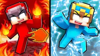 Minecraft But We Have SUPERPOWERS!